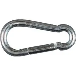 Interlocking Spring Snap with 9/16-Inch Opening – Adjustable 0.5 to 3.9375-Inch Range