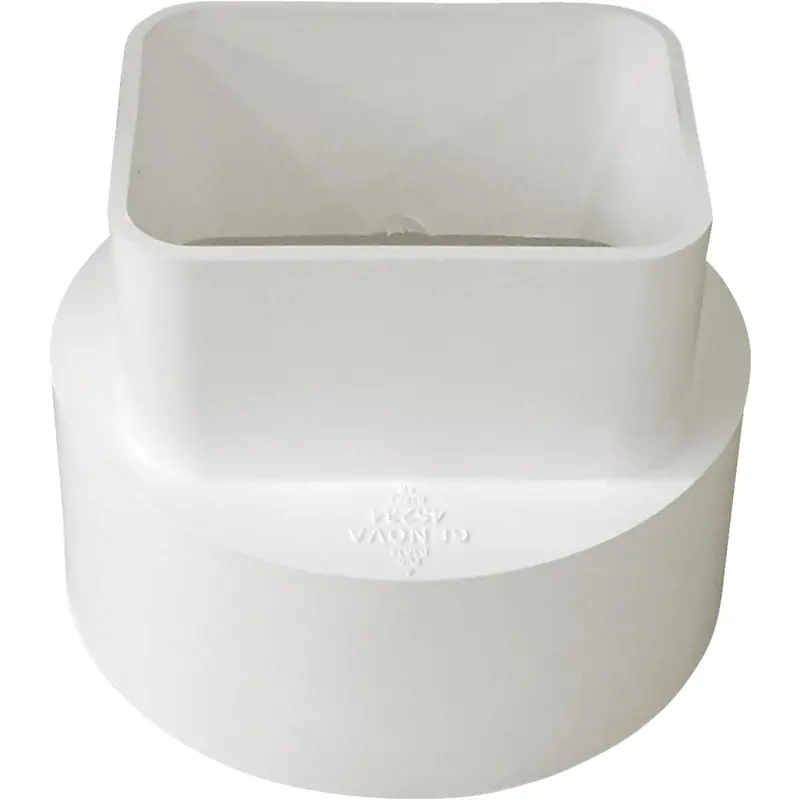 IPEX Canplas 2″ x 3″ x 4″ PVC Downspout Transition Adapter
