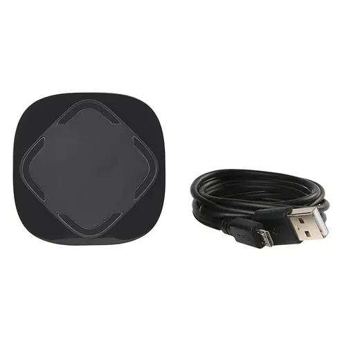 Jensen Qi-Certified Wireless Charging Pad for Compatible Smartphones