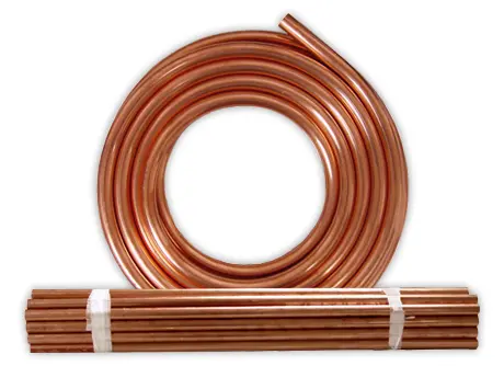 JMF Copper Refrigeration Tubing – Seamless Rigid Coil