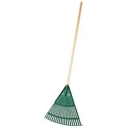 Kids’ Floral-Print Polyethylene Leaf Rake – Lightweight Design