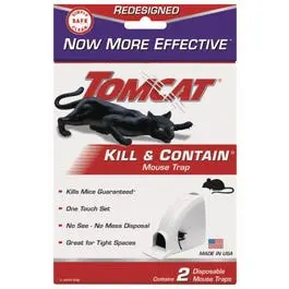 Kill-and-Contain Humane Mouse Trap – 2-Unit Set