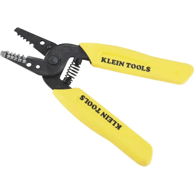 Klein Tools 6-Inch Wire Stripper — Handles 10–18 AWG Solid Conductors