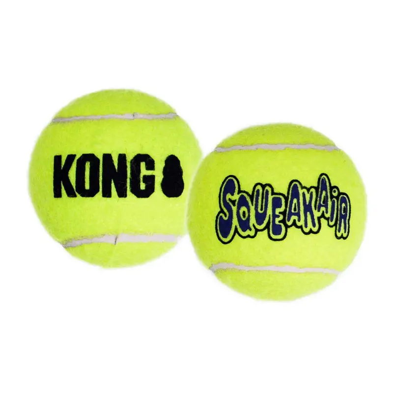 KONG AirDog Squeakair Tennis Ball – Squeaky Dog Toy