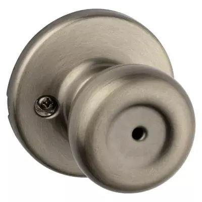Kwikset Tylo Bed/Bath Knob – Secure, Easy-Grip Interior Door Hardware