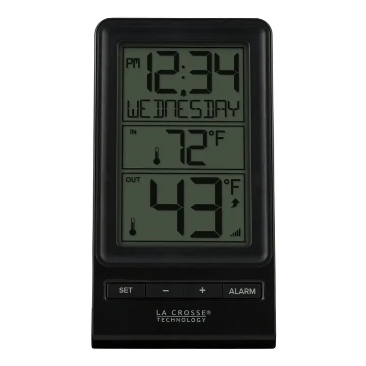 La Crosse Wireless Thermometer – Model 308-1415BW, Indoor/Outdoor Sensor