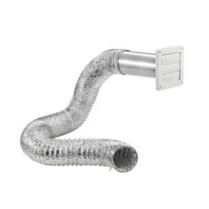 Lambro Bath Fan Through-Wall Exhaust Vent Kit with Louvered Cover