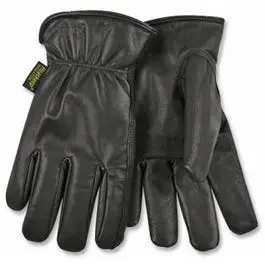 Large Men’s Goatskin Leather Work Gloves – Durable & Flexible