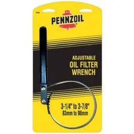 Large Pennzoil Oil Filter Strap Wrench – Heavy-Duty Adjustable Grip