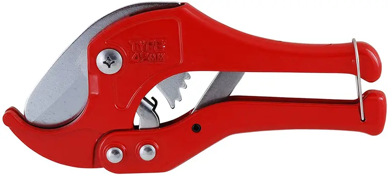 LDR Industries PVC Pipe Cutter – Ratcheting Design for Clean Cuts