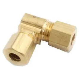 Lead-Free Brass 90° Compression Elbow – 5/16″ Diameter