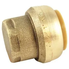 Lead-Free Pipe End Stop – 1″ Diameter Copper or PEX Stopper
