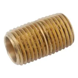 Lead-Free Red Brass Pipe Nipple – 3/8-Inch x 1.5-Inch