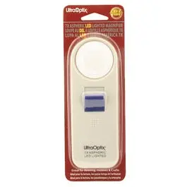 LED-Illuminated Pocket Magnifier – 3X Handheld Loupe with Built-in Light