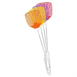 Lightweight Plastic Fly Swatter – Assorted Color Pack