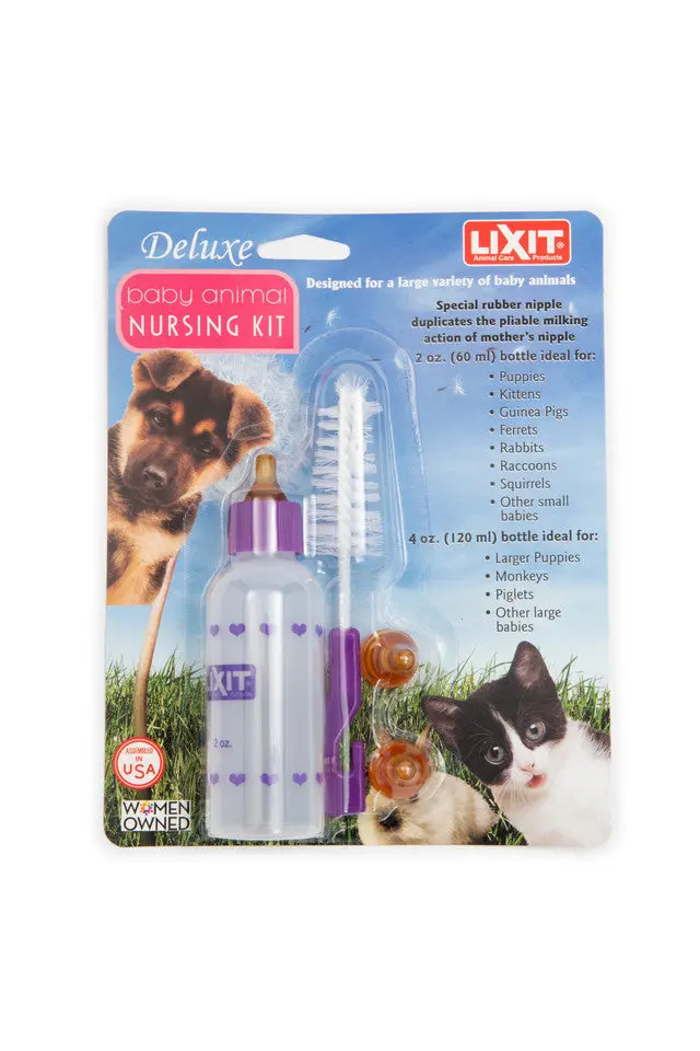 Lixit Pet Nursing Kit for Newborn Animals