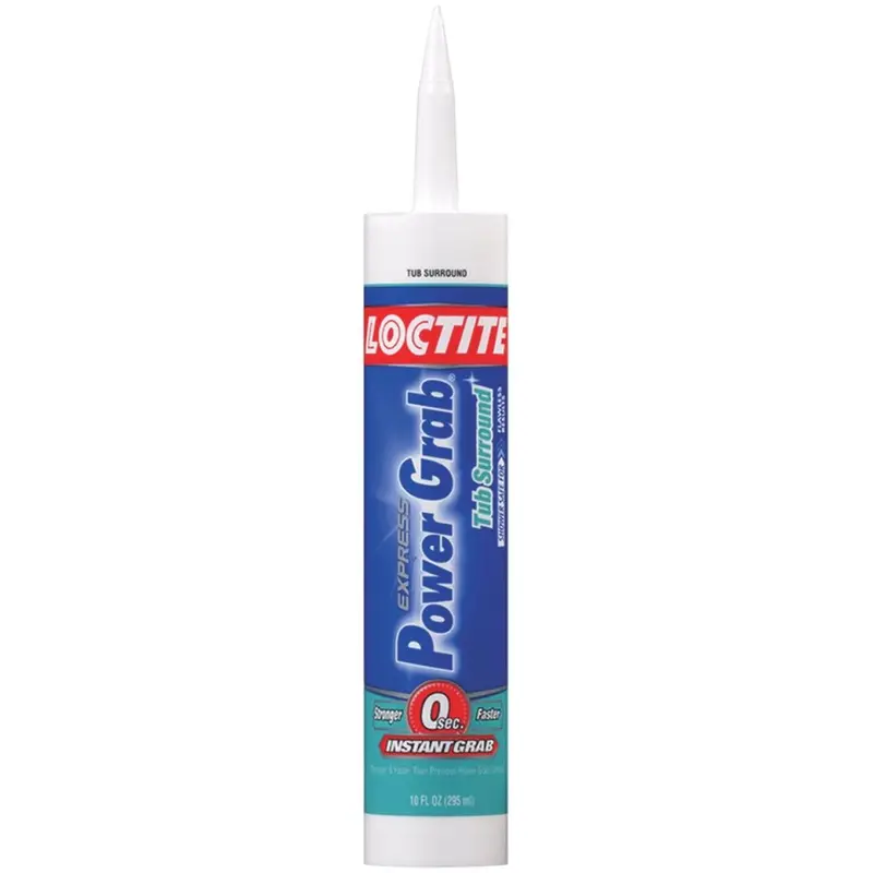 LOCTITE Power Grab Express Adhesive – 10 oz. Tub and Shower Wall Bonding Compound