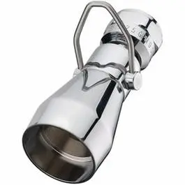 Low-Flow Fixed Showerhead – Chrome-Plated Brass Water-Saving Model