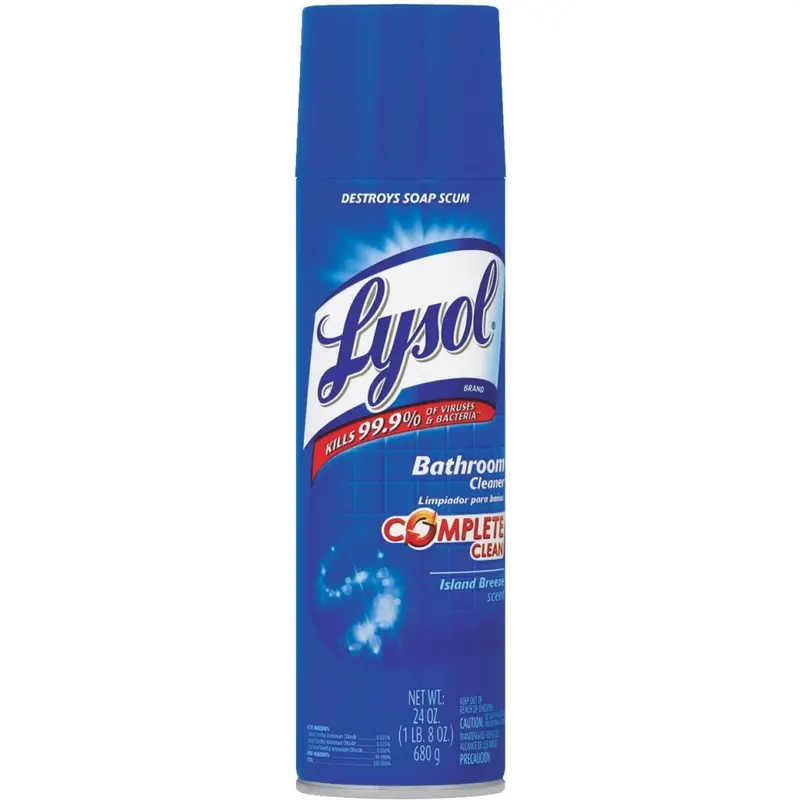 Lysol Complete Bathroom Cleaner — 24 oz Aerosol