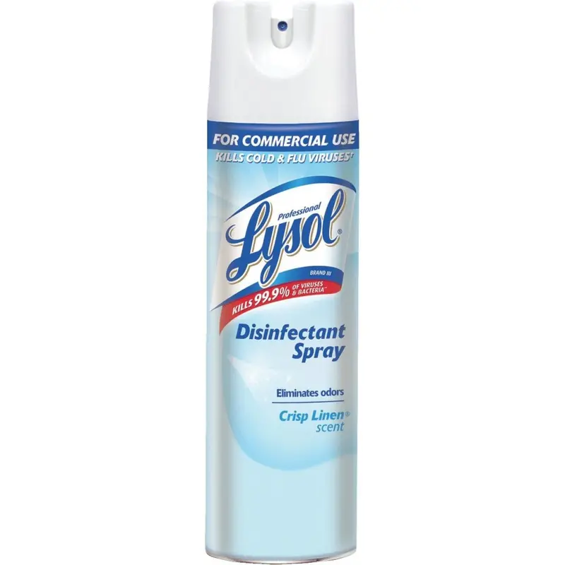 Lysol Crisp Linen Disinfectant Spray — 19 oz, Commercial Grade
