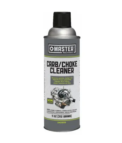 Master Mechanic Carburetor Cleaner Spray – Fast-Acting Formula