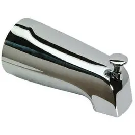Master Plumber Chrome Tub Spout with Diverter Valve