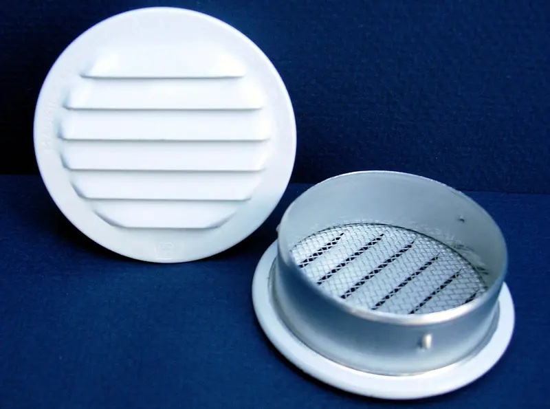 Maurice Franklin Round Aluminum Louver – Ventilation Grille for Airflow & Aesthetics
