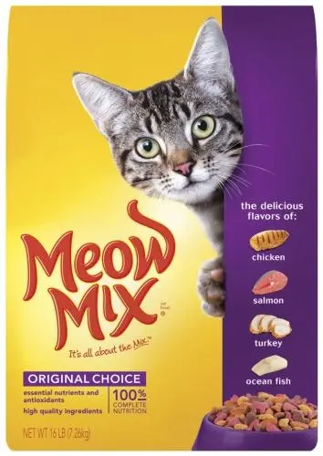Meow Mix Original Choice Dry Cat Food – Complete Nutrition for Adult Cats
