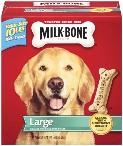 Milk-Bone Original Large Dog Biscuits – Crunchy Treats for Big Dogs