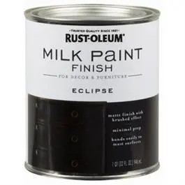 Milk Paint Finish in Eclipse Black – 30 oz Container