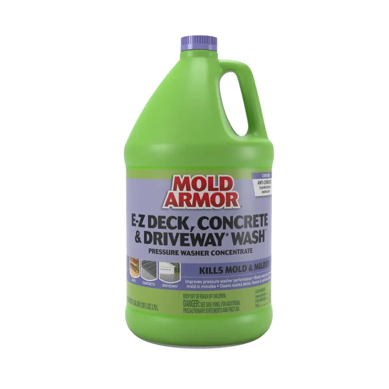 MOLD ARMOR Pressure Washer Concentrate – 1-Gallon Deck, Concrete & Driveway Cleaner
