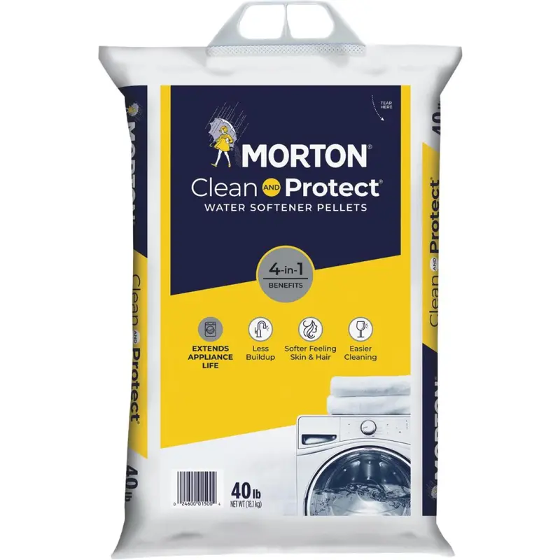 Morton Water Softener Salt Pellets – High-Purity Crystalline Form