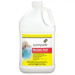 Muriatic Acid Solution – 1-Gallon Heavy-Duty Etching and Cleaning Formula