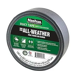 Nashua All-Weather HVAC Duct Tape – Heavy-Duty Adhesive Roll