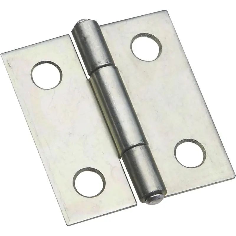 National 1-1/2-Inch Zinc Tight-Pin Narrow Hinge Set – 2-Pack