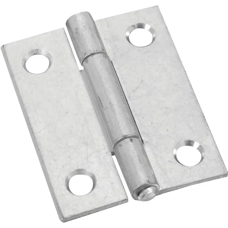 National 2-Inch Zinc Tight-Pin Narrow Door Hinge – 2-Pack