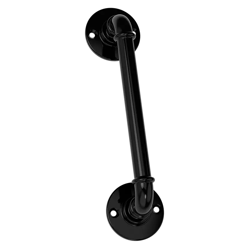 National Hardware Industrial Black Pipe Handle – 10.5-Inch Durable Grip Bar