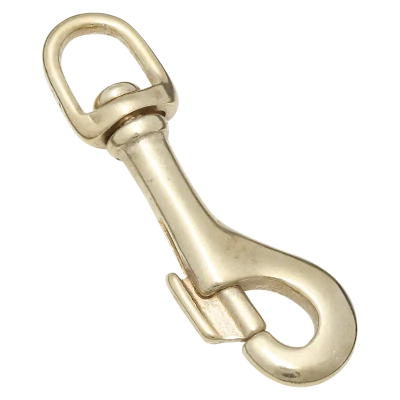 National Hardware Solid Bronze Bolt Snap – 7/16-Inch x 3-Inch Marine-Grade Hook