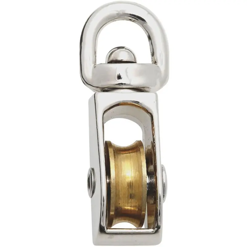 National Rust-Proof Single Swivel-Eye Pulley, 3/4″ O.D.