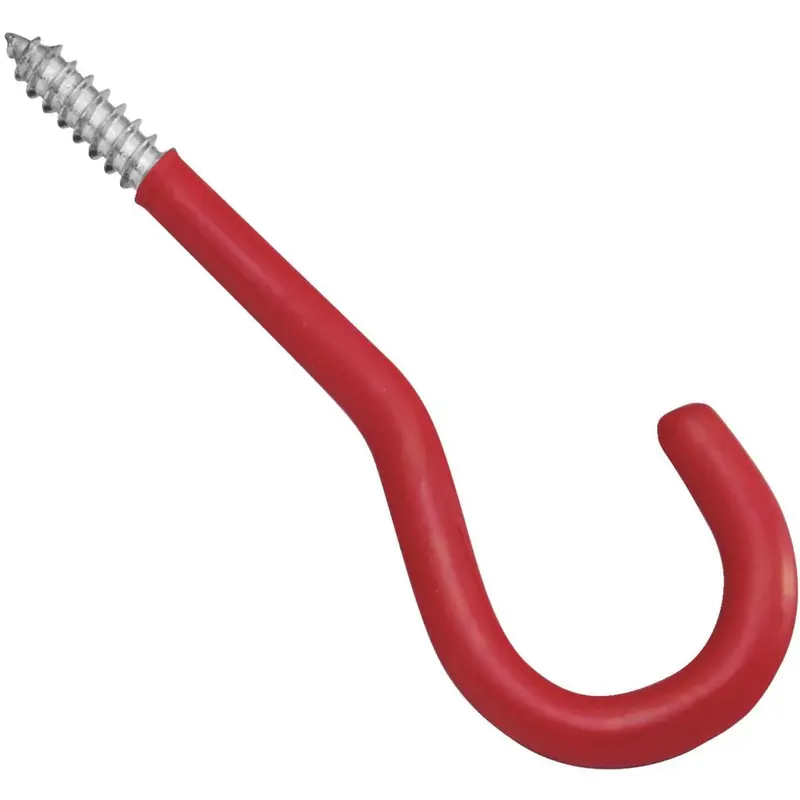 National Vinyl-Coated Storage Hook for Garage Organization