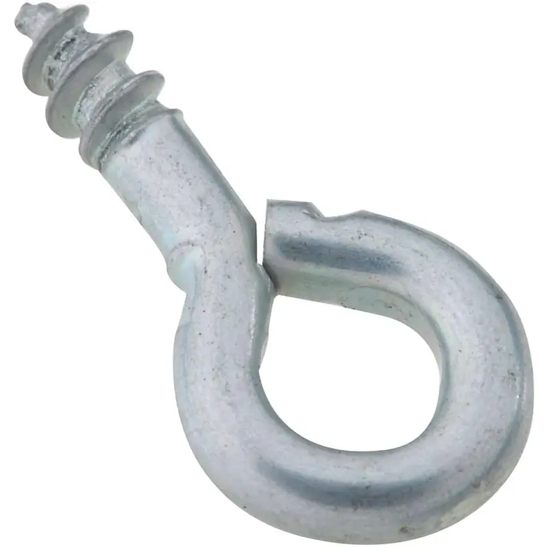 National Zinc-Coated Small Screw Eye – #212-1/2, 10-Pack