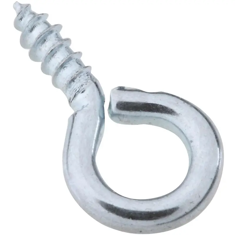 National Zinc-Coated Small Screw Eye – #216-1/2, 14-Pack