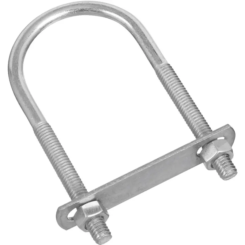 National Zinc Round U-Bolt – 5/16″ x 2″ x 4-1/2″