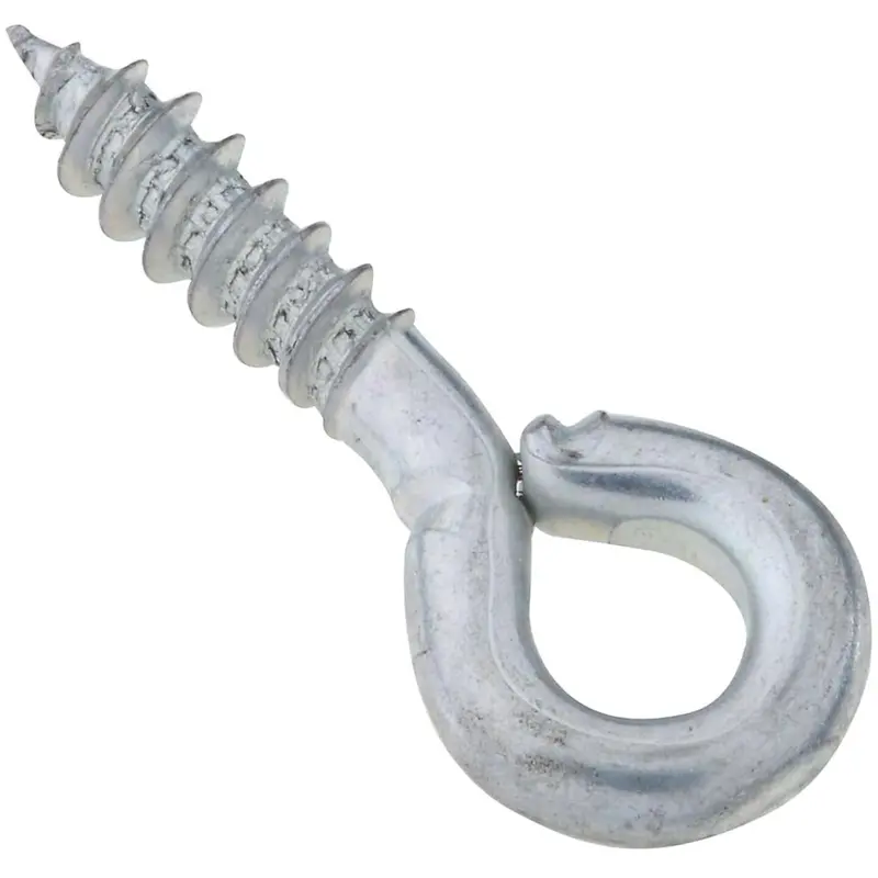 National Zinc Small Screw Eye – #210, 8-Pack