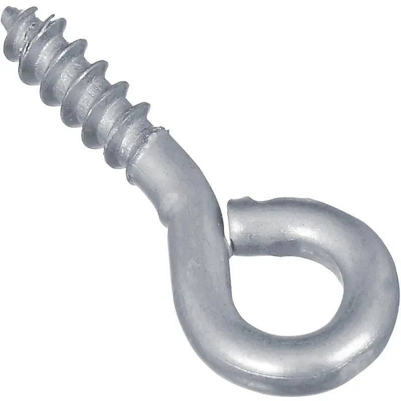 National Zinc Small Screw Eye – #212, 10-Pack