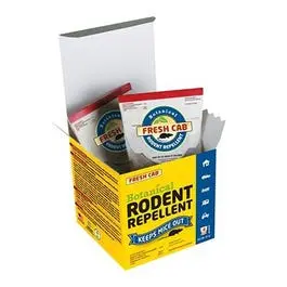 Natural Mouse & Rodent Repellent Pouches – 4-Pack, Mint-Scented