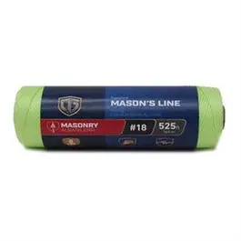 Neon Yellow Nylon Mason Twine – #18 Gauge, 525-Foot Roll