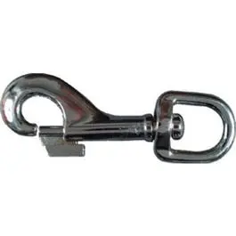 Nickel Bolt Snap Hook – 5/8″ × 3.5″