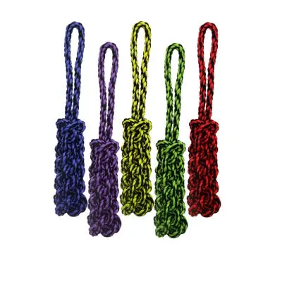 Nuts for Knots Rope Tug Toy – Braided Stick Design