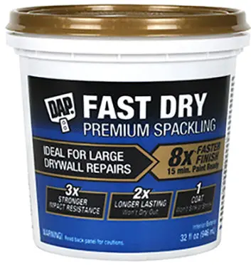 Off-White Spackling Paste, 16 Fl Oz Repair Compound
